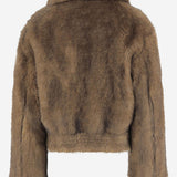 GIUBBOTTO LENA IN PELLICCIA SINTETICA 66354 915587011 STAND STUDIO 