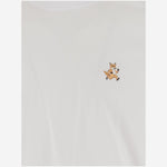 T-SHIRT IN COTONE CON LOGO MM00125KJ0008 P100 MAISON KITSUNE 