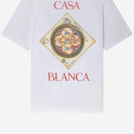 T-SHIRT IN COTONE CON STAMPA MSS26JTS001 02 CASABLANCA 