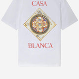 T-SHIRT IN COTONE CON STAMPA MSS26JTS001 02 CASABLANCA 