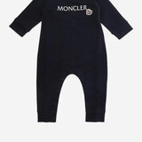 TUTINA IN COTONE STRETCH CON LOGO 8L0000489B9Y 778 MONCLER ENFANTS 
