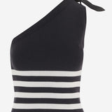 TOP MONOSPALLA CON MOTIVO A RIGHE KN3338092 5970 PATOU 