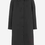 CAPPOTTO EMA IN SETA 8015W4263 BLK THE ROW 