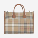 Tote Freya media 8109792 VNTG CHK/BRIAR BROWN BURBERRY 