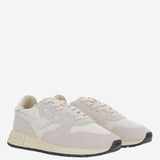 SNEAKERS REELWIND LOW IN NYLON E SUEDE WWLWNH01 SUENILPEAWHTWHT AUTRY 