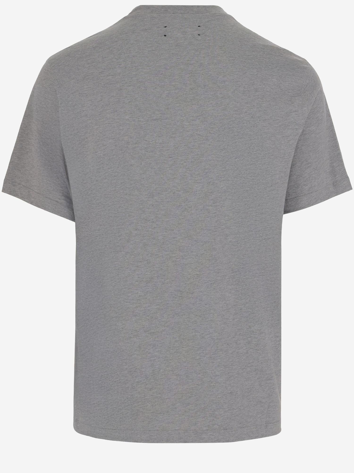 T-SHIRT IN COTONE CON LOGO AMJYTE 1214Grey AMIRI 