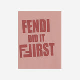 T-SHIRT IN COTONE CON LOGO JUI199 7AJF1T6P FENDI KIDS 