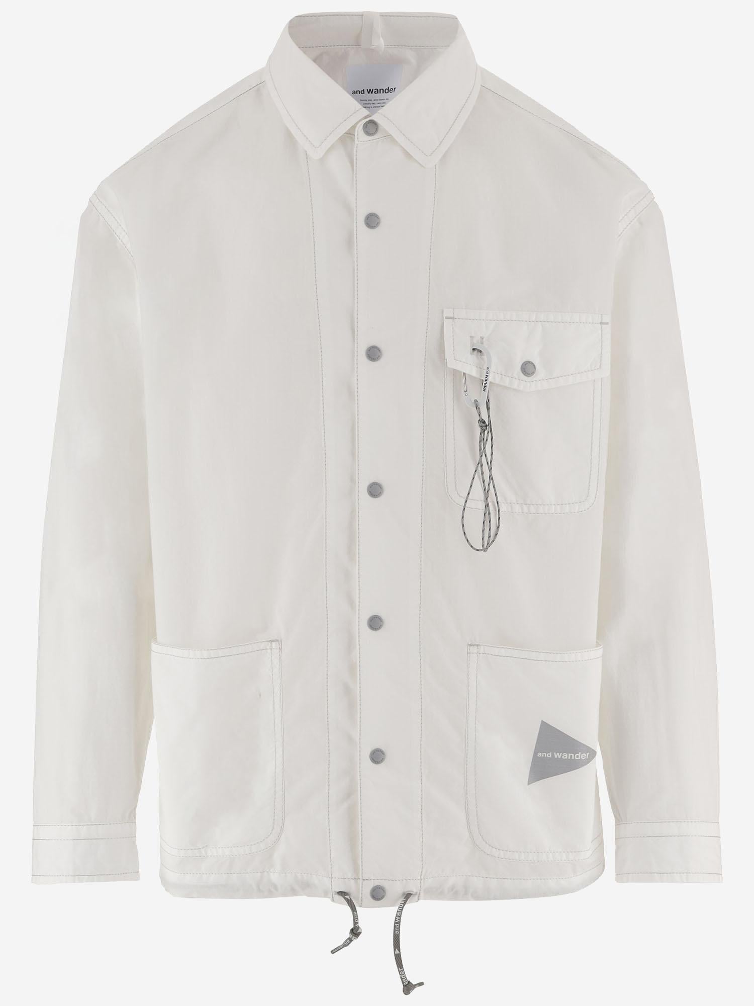 GIACCA IN MISTO COTONE CON LOGO 5746183059 030 AND WANDER 