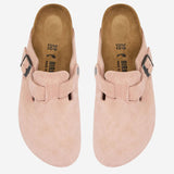 SABOT BOSTON IN PELLE SCAMOSCIATA 1031635 PINKCLAY BIRKENSTOCK 