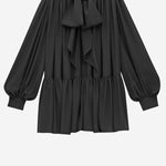 Abito in crêpe di seta 832871 Y7K761000 SAINT LAURENT 