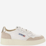 SNEAKERS MEDALIST LOW AULWLS75 LEATSUEDEWHTGOLD AUTRY 