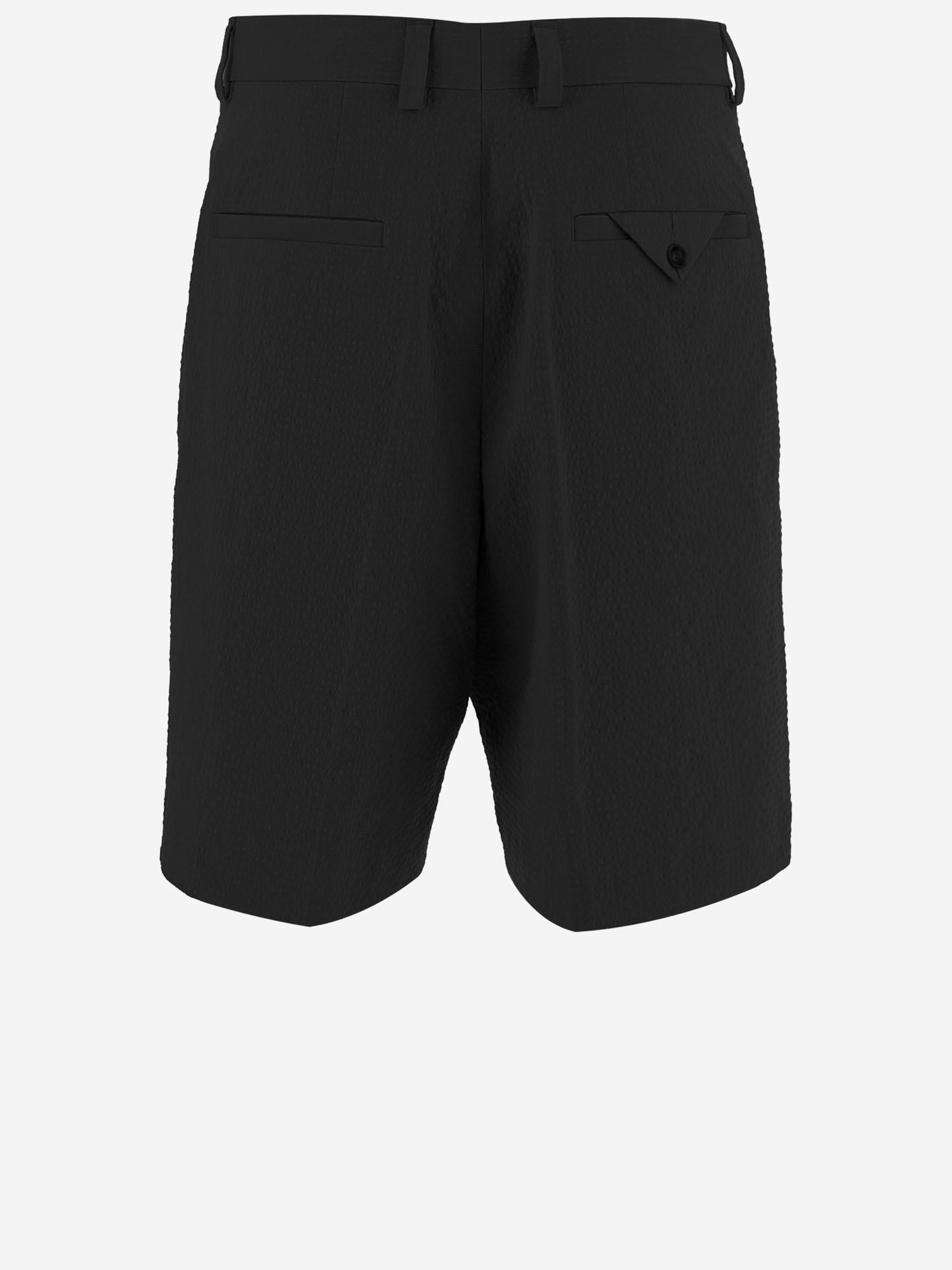 PANTALONI CORTI IN COTONE STRETCH 50559584 001 HUGO BOSS 