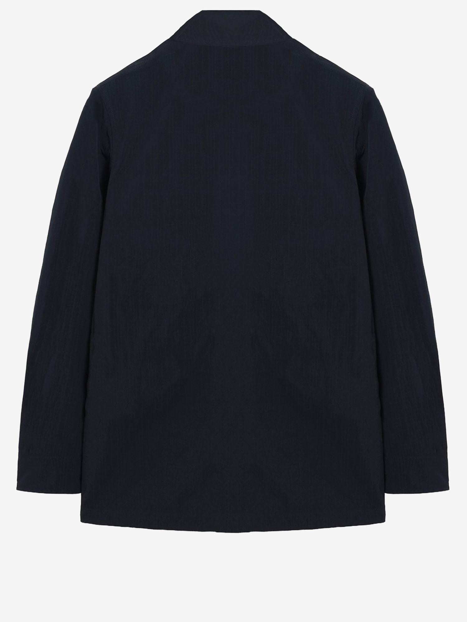 GIACCA IN NYLON CON LOGO 8123123 NAVY BURBERRY 