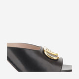 SANDALI CON TACCO IN PELLE 8W0S0NQ4 ZIC0NO VALENTINO GARAVANI 