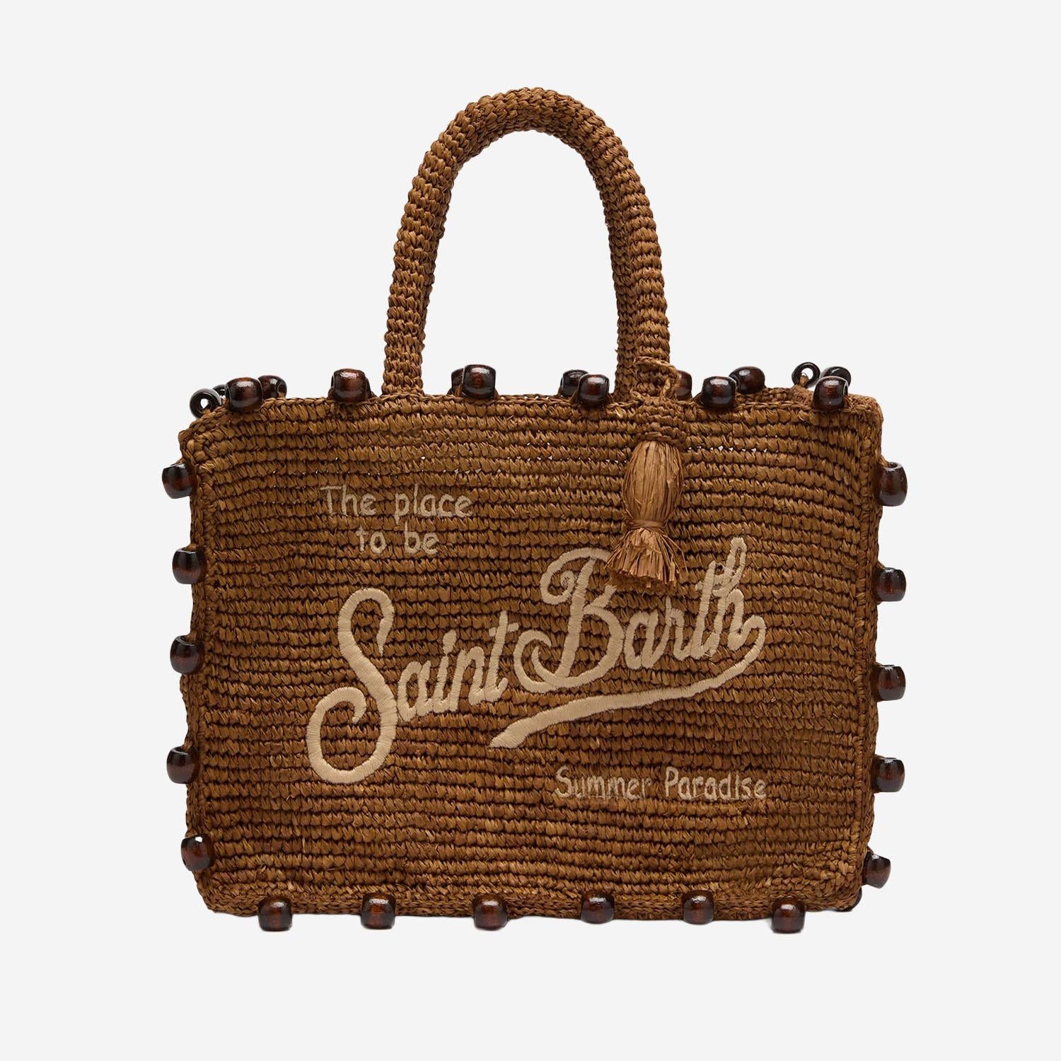 BORSA COLLETTE IN RAFIA COL0013 09044L MC2 SAINT BARTH 