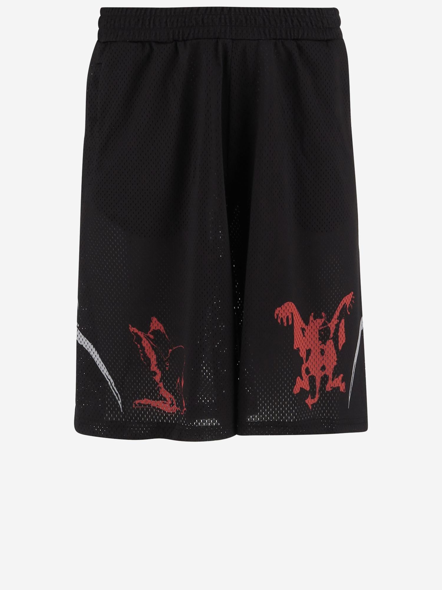 Y2K SHORTS IN COTONE B0030617 FA683P699 44 LABEL GROUP 