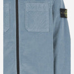 CAMICIA IN VELLUTO DI MISTO COTONE STRETCH 1200003 S0199V004A STONE ISLAND KIDS 