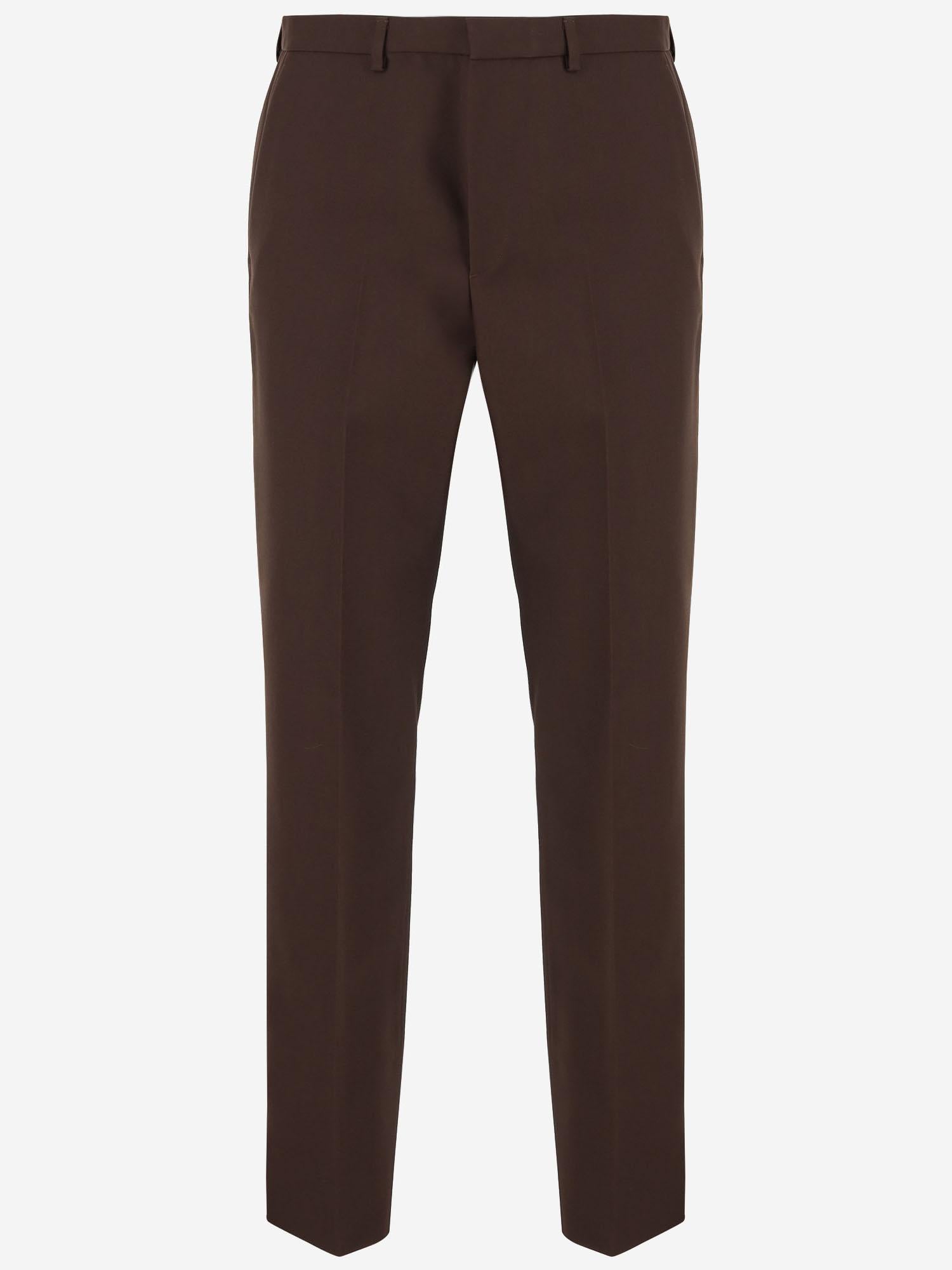 PANTALONI IN TWILL DI LANA 820913 Z7AL12129 GUCCI 