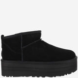 STIVALETTI CON PLATEAU CLASSIC ULTRA MINI 1135092 BLK UGG 