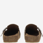 MULES  IN PELLE SCAMOSCIATA 8113393 JUTE BURBERRY 