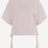 T-SHIRT rosa in misto nylon TOW00908AJ00254 430 JACQUEMUS 