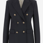 GIACCA DOPPIOPETTO IN MISTO  LANA GWP00829 P00061950486 GOLDEN GOOSE 