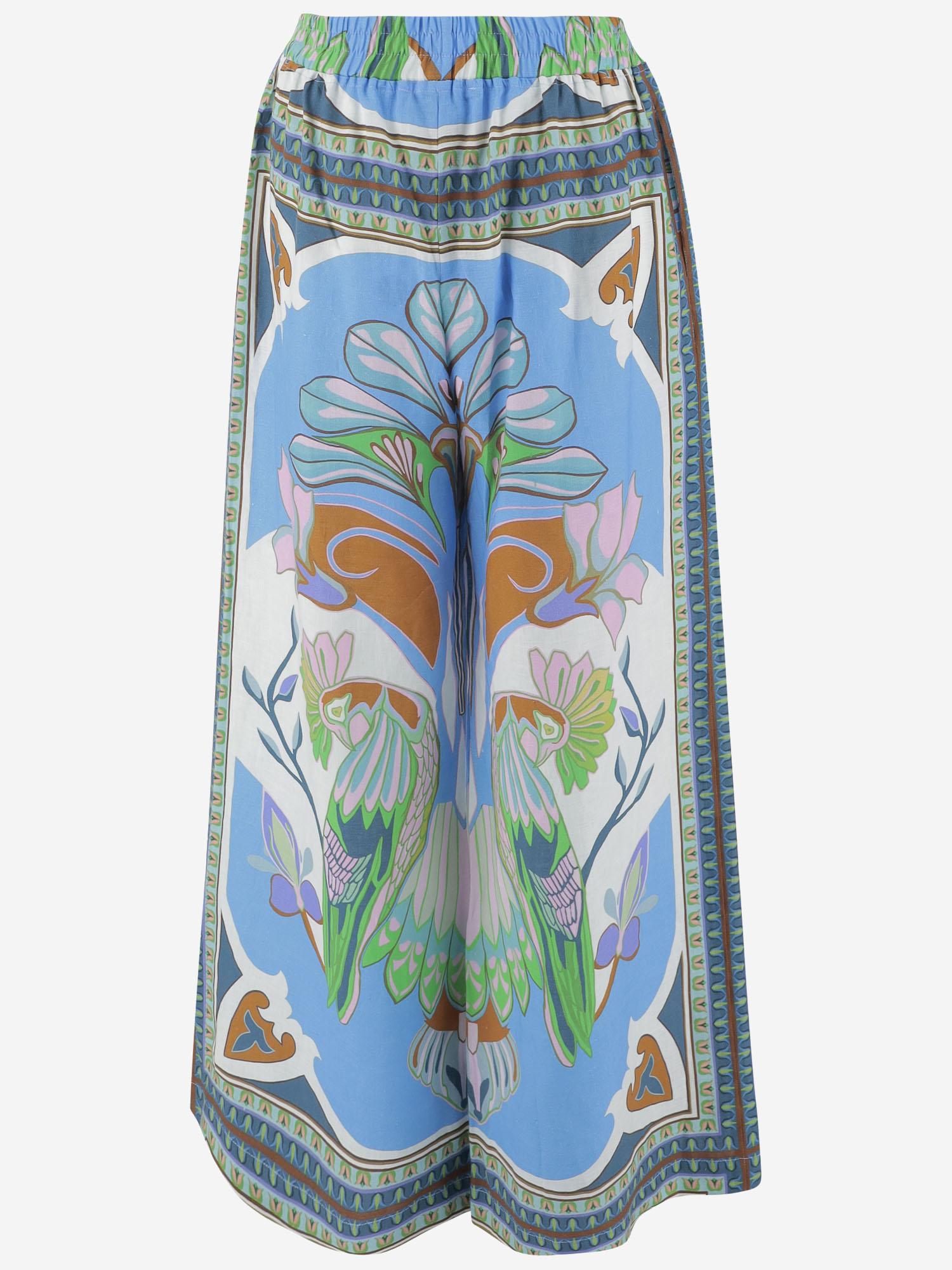 PANTALONI MADISON CON STAMPA GRAFICA LVSSS2025303  LUG VON SIGA 