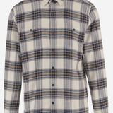 CAMICIA IN COTONE A QUADRI CFWOSI2001MRUT5058 8518 WOOLRICH 
