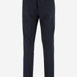 PANTALONI IN LANA STRETCH PNEWMAN 550019B3405 TAGLIATORE 