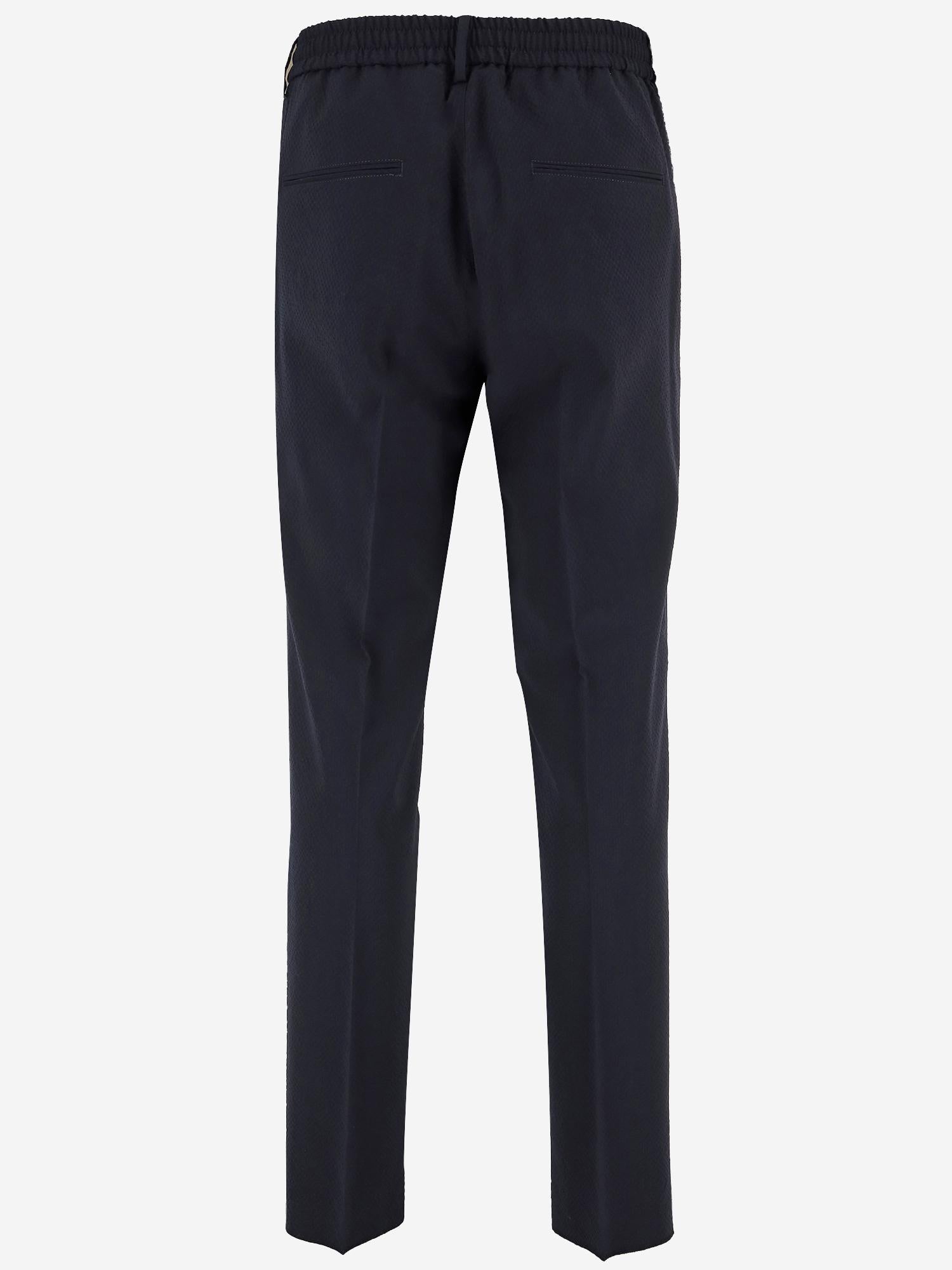 PANTALONI IN LANA STRETCH PNEWMAN 550019B3405 TAGLIATORE 