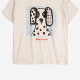 T-SHIRT IN COTONE CON LOGO B126AC009 WHITE BOBO CHOSES KIDS 