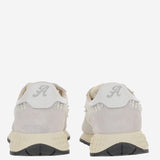 SNEAKERS REELWIND LOW IN NYLON E SUEDE WWLWNH01 SUENILPEAWHTWHT AUTRY 