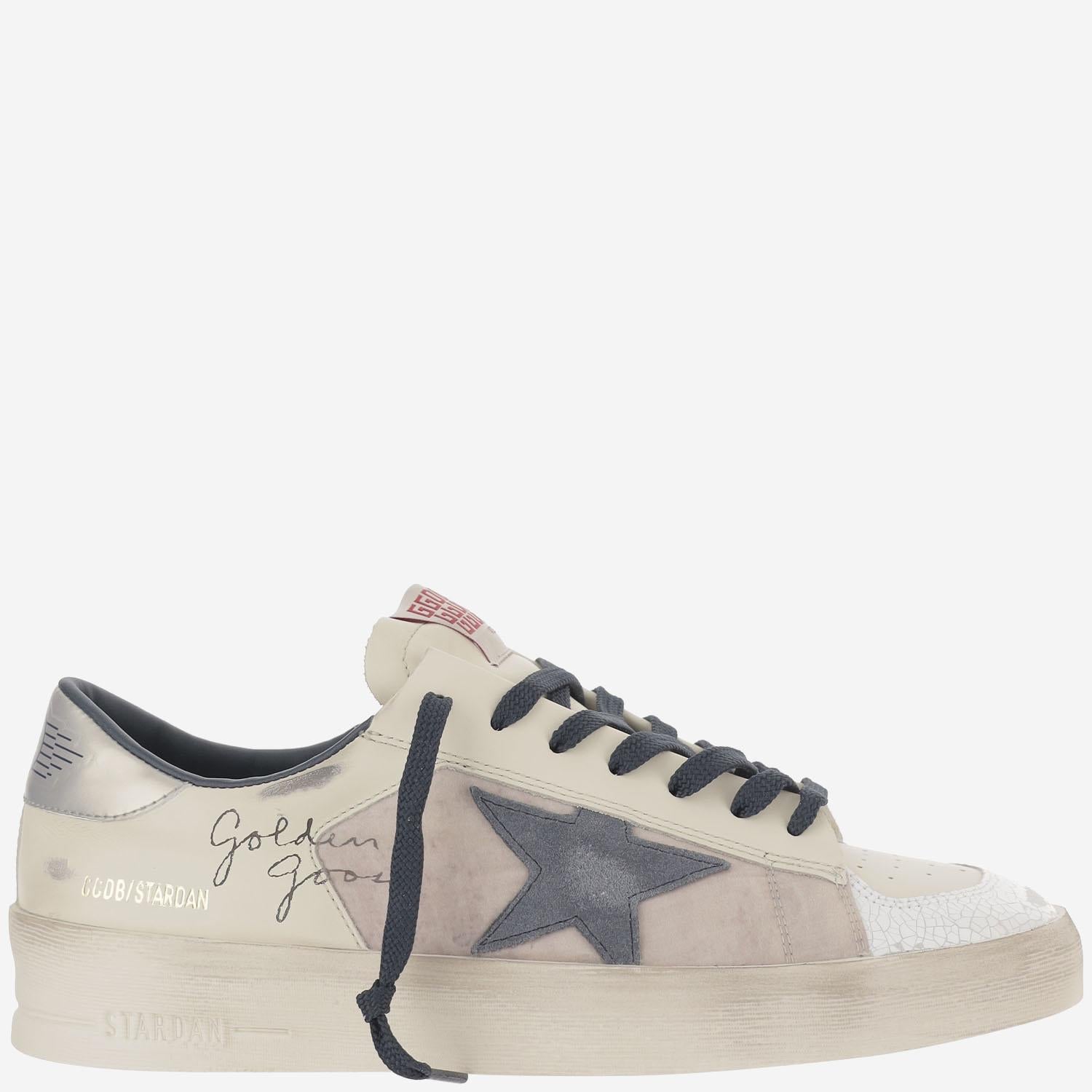 SNEAKERS STARDAN IN PELLE GMF00333 F00811950969 GOLDEN GOOSE 