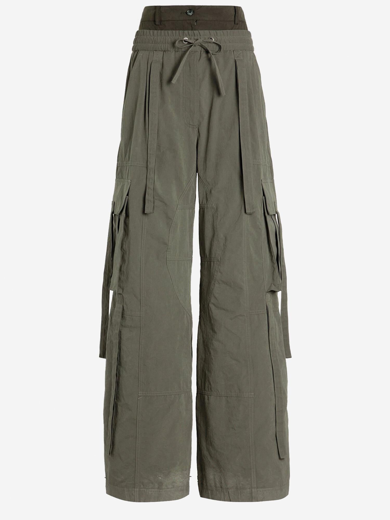 Pantaloni in faille cerata FTDGXT HUMS8N3644 DOLCE & GABBANA 