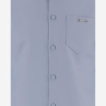 Camicia in twill di poliestere con Morsetto 841624 ZAT434147 GUCCI 