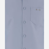 Camicia in twill di poliestere con Morsetto 841624 ZAT434147 GUCCI 