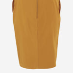 GONNA A MATITA IN SATIN 852654 Y5J197746 SAINT LAURENT 