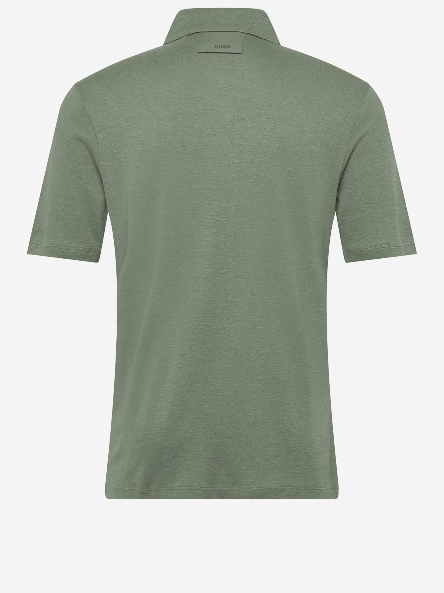 POLO IN MISTO LINO 50559709 337 HUGO BOSS 