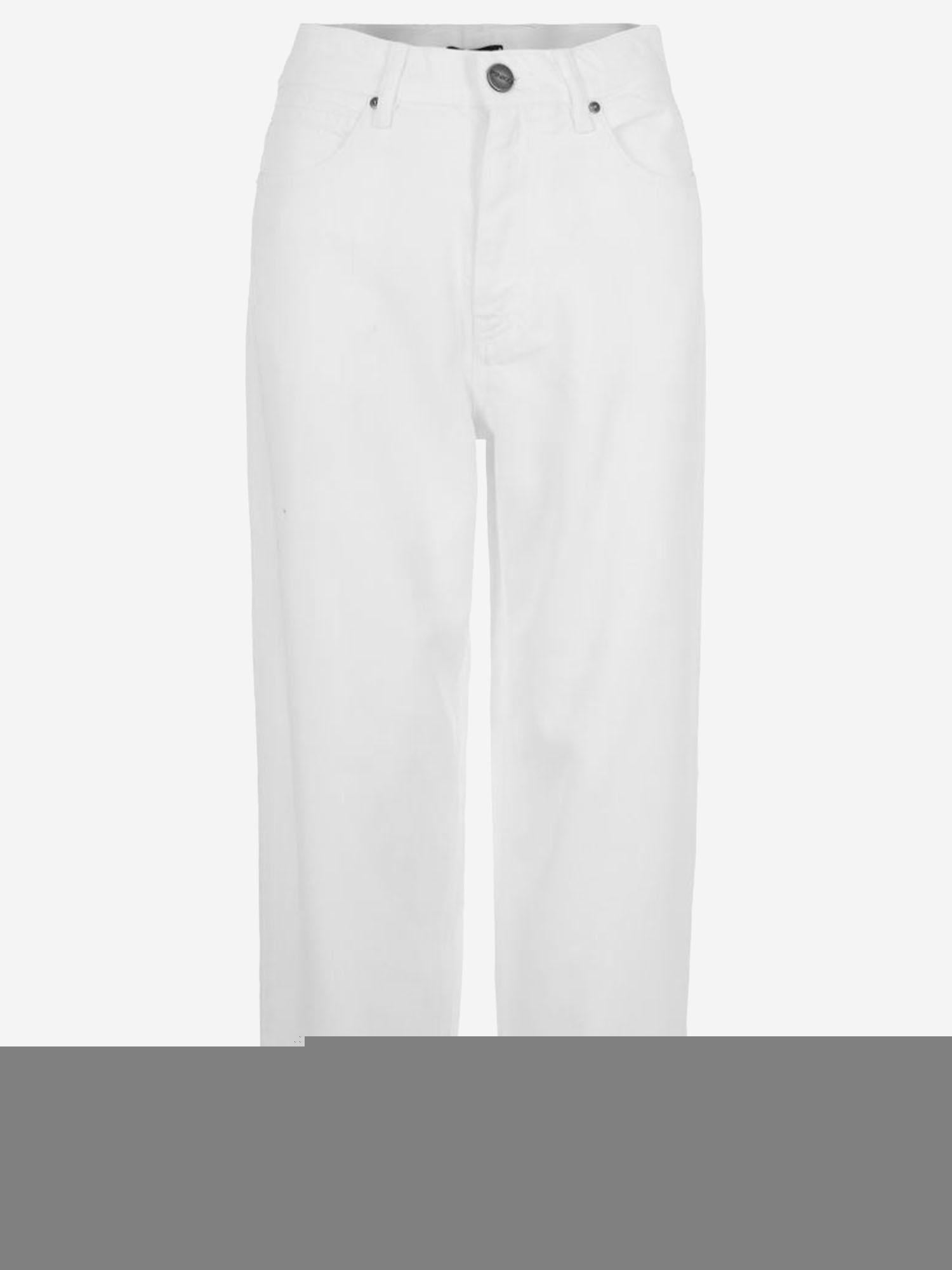 PANTALONI ESTELLE EGG IN MISTO COTONE 103857 A3E1Z04 PINKO 