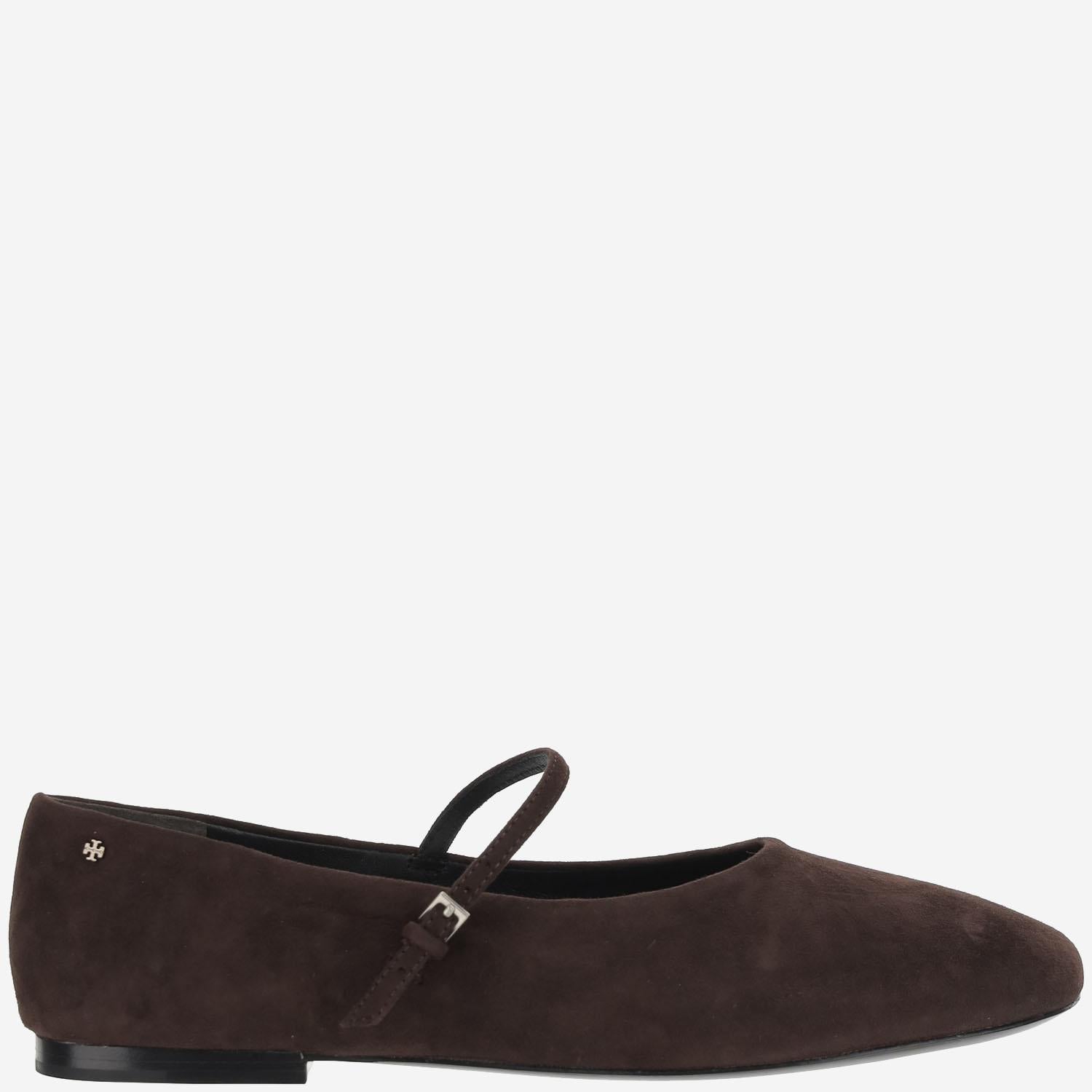 BALLERINE MARY JANE IN PELLE SCAMOSCIATA 166106 200 TORY BURCH 