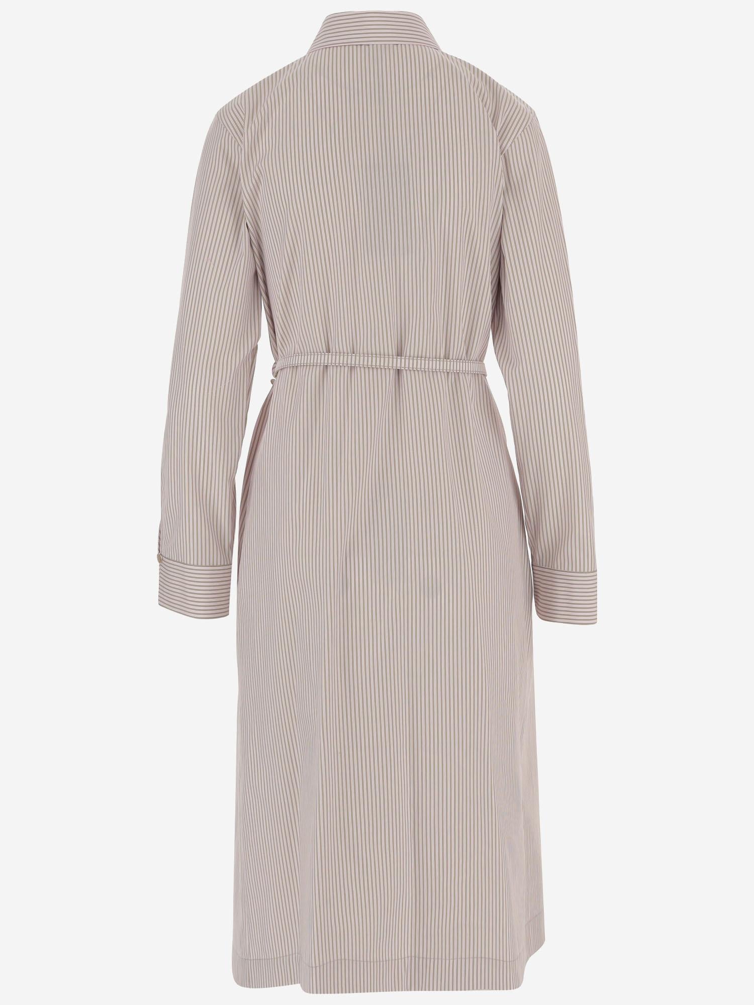 ABITO IN COTONE CON MOTIVO A RIGHE FDD515 AVJXF1UKB FENDI 