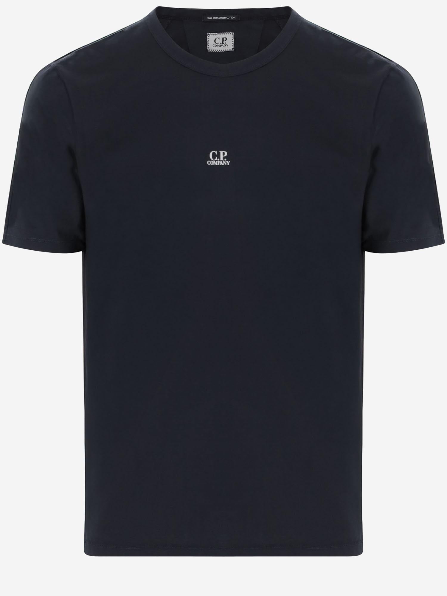 T-SHIRT IN COTONE CON LOGO 18CMTS088A006374G 888 CP COMPANY 