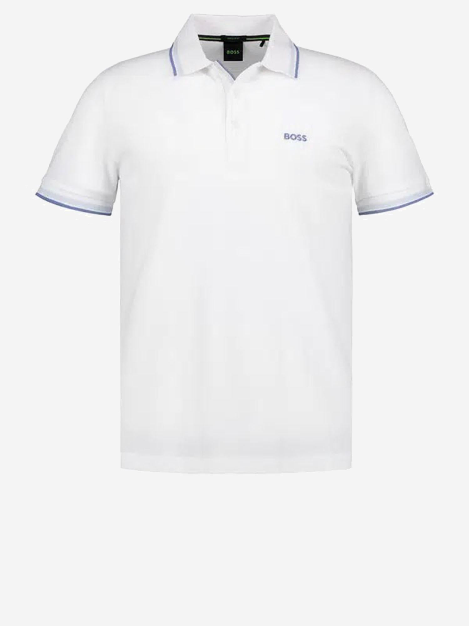 Polo in piqué di cotone con logo 50469055 115 HUGO BOSS 