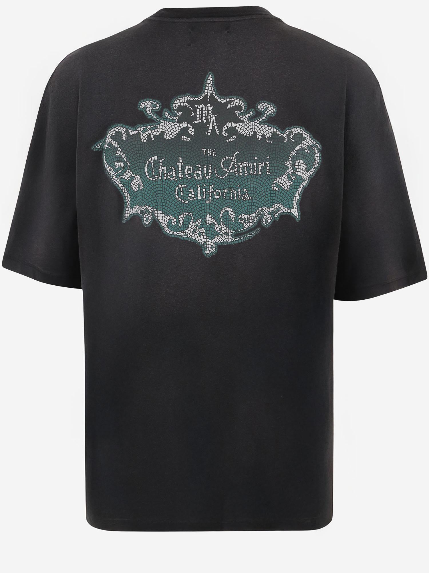 T-SHIRT IN COTONE CON STAMPA AMTOJR 1058001 AMIRI 