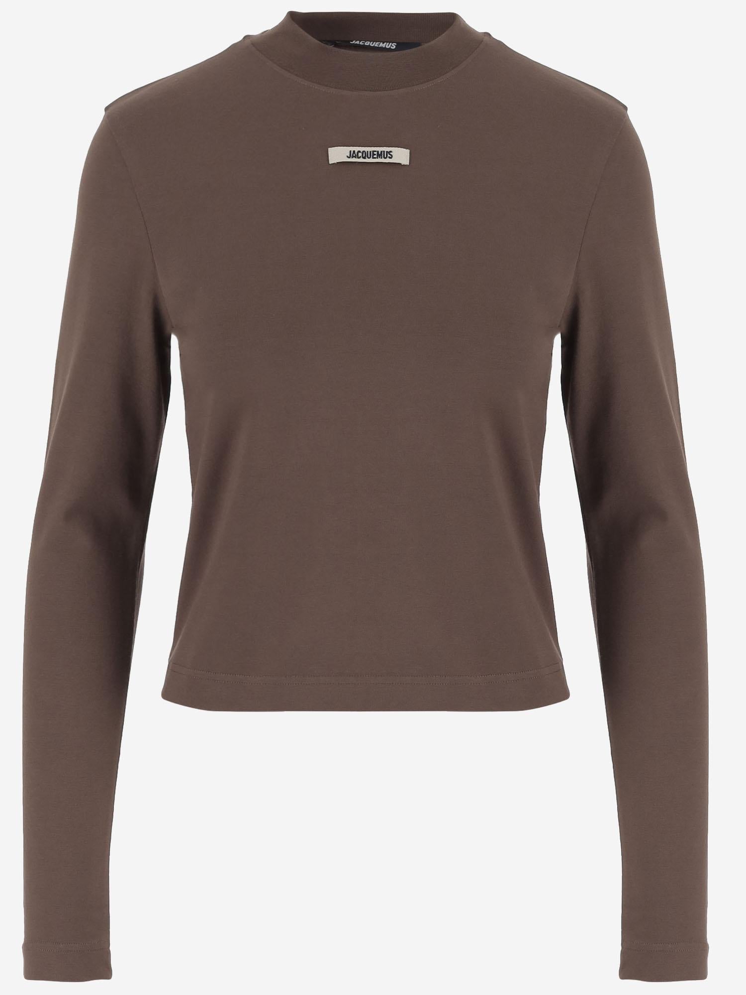 LE T-SHIRT GROS GRAIN MANCHES LONGUES TSW00155AJ00124 880 JACQUEMUS 