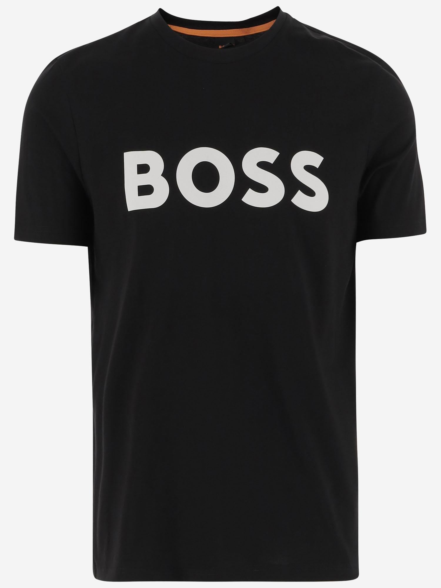 T-SHIRT IN COTONE CON LOGO 50481923 001 HUGO BOSS 