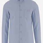 Camicia in twill di poliestere con Morsetto 841624 ZAT434147 GUCCI 