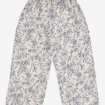 PANTALONI IN MISTO LINO CON MOTIVO FLOREALE 04618057 325 BABE & TESS KIDS 