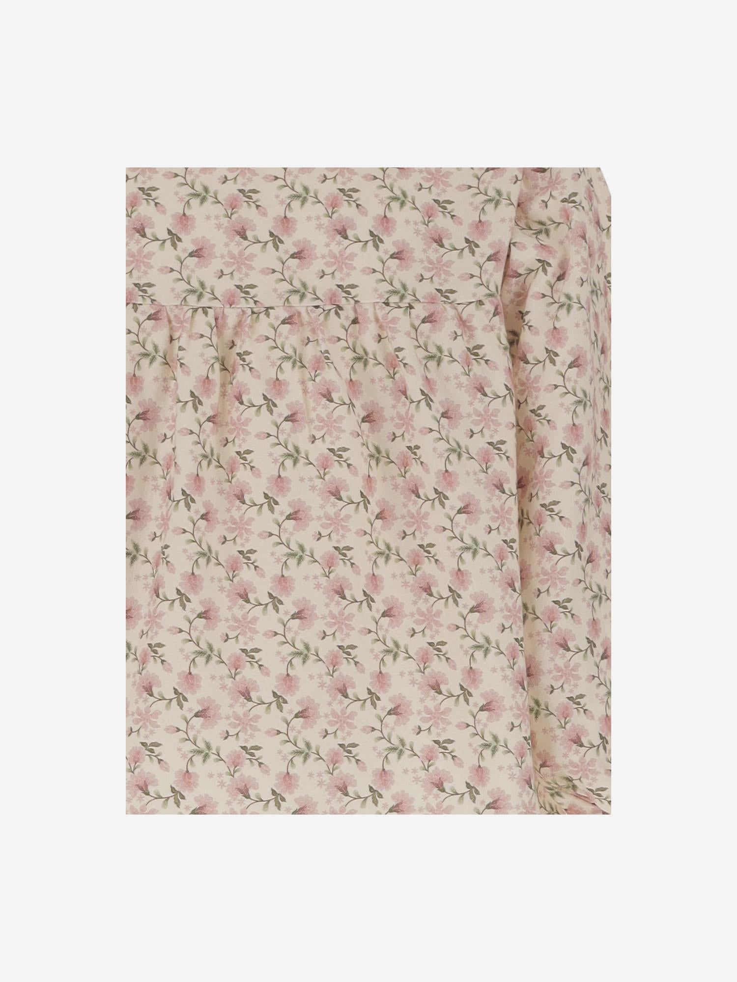 ABITO IN COTONE CON MOTIVO FLOREALE 03548099 066 BABE & TESS BAMBINO 