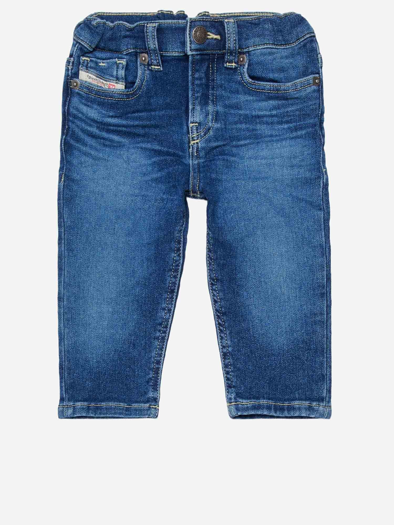 JEANS D-GALE IN MISTO COTONE STRETCH K00322 KXBR0K01 DIESEL KIDS 